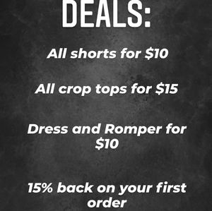 DEALS AND STEALS